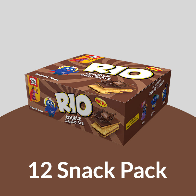 Peek Freans Rio Double Chocolate Snack Pack Box
