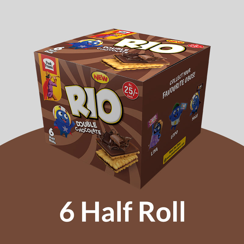 Peek Freans Rio Double Chocolate Half Roll Box
