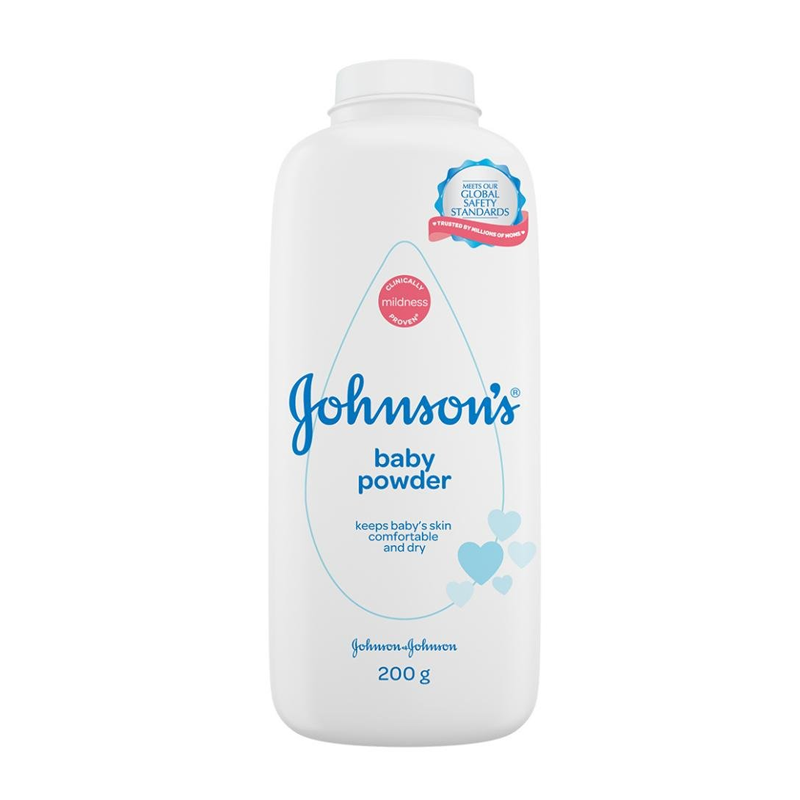 Johnsons Baby Powder White  200 gm