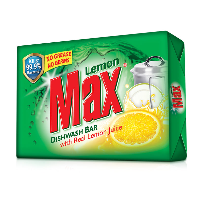 Lemon Max Dishwash Bar  335 gm
