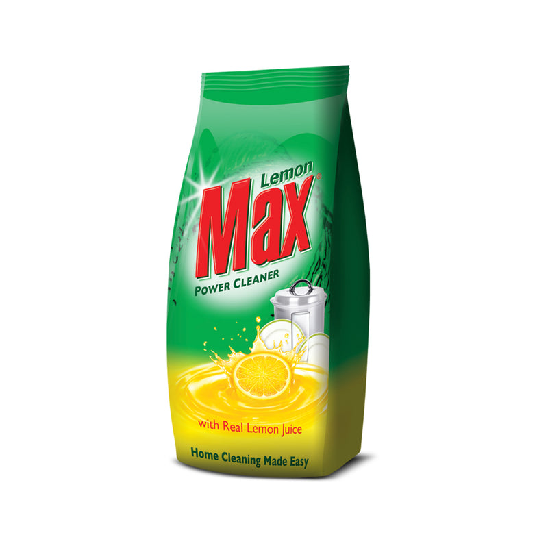 Lemon Max Dish Wash Powder Poly Bag 400gm
