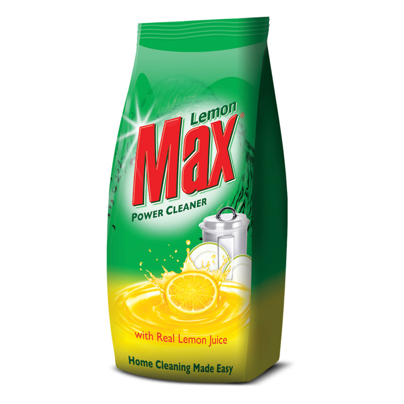Lemon Max Dish Wash Powder Poly Bag 790gm