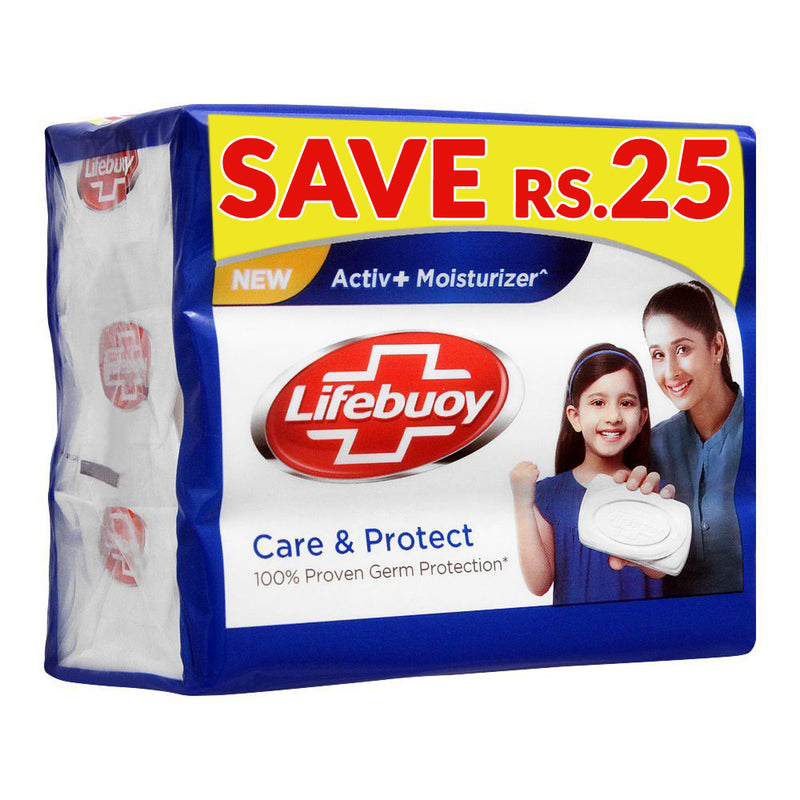 Lifebuoy Soap Care & Protect 135gm - Pack of 4