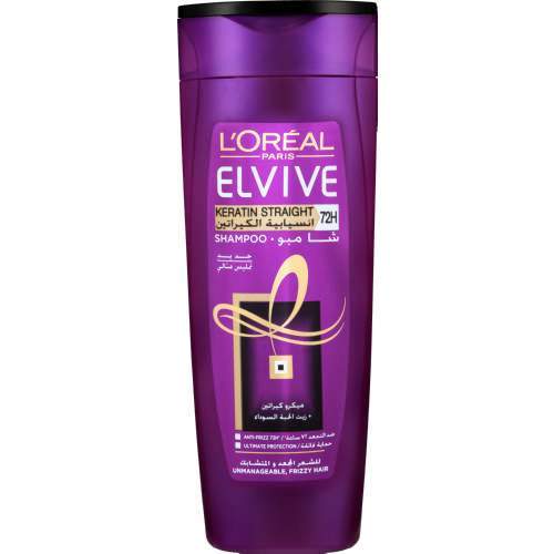 Loreal Shampoo Keratin Straight 360Ml Pk