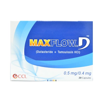 MAXFLOW-D 0.5/0.4MG CAPSULE 20 S-Box