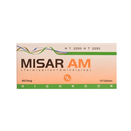MISAR-AM 5MG+40MG TAB-Box