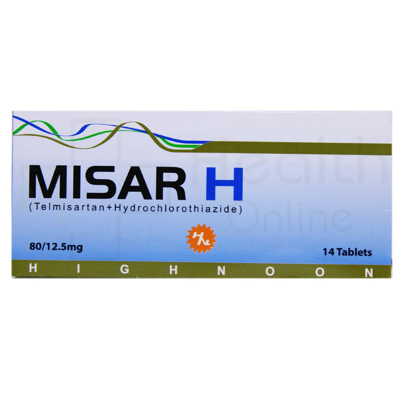 MISAR-H 80MG+12.5MG TAB-Box