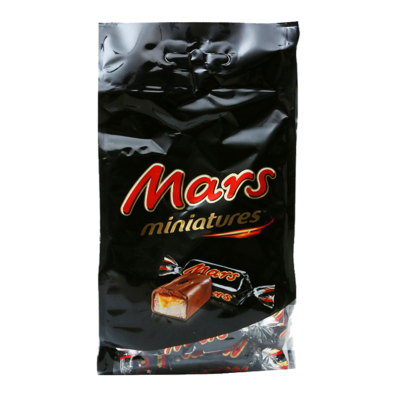 Mars miniatures chocolate pouch 220gm