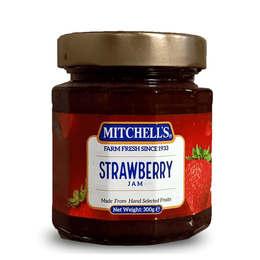 Mitchells Strawberry Jam 300gm