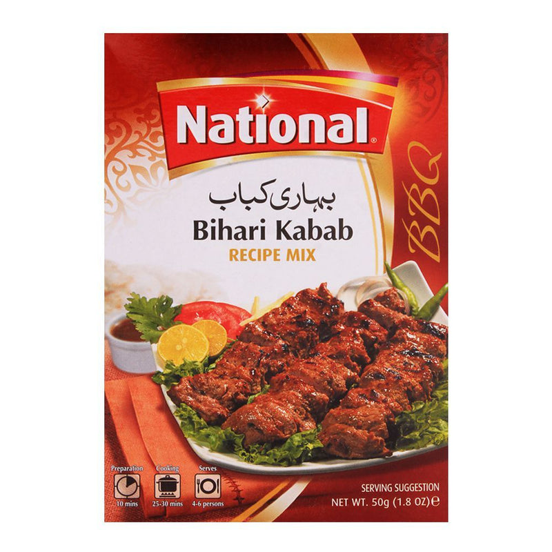 National Bihari Kabab Recipe Mix 50gm