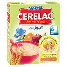 Nestle Cerelac Cereal Bifidus - 3 Fruits + Wheat 3