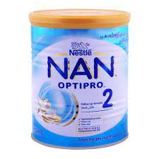 Nestle Nan 2 Optipro Powder Milk Tin 400gm