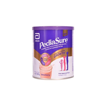 Pediasure Triplesure Strawberry Milk Powder 400 gm