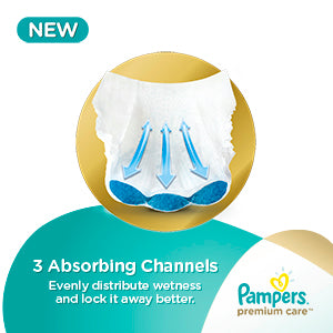 Pampers Premium Care Diapers Maxi Size 5 (48 pcs)