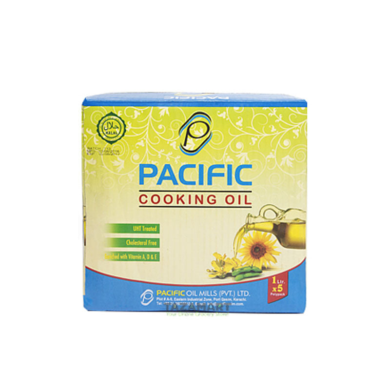 Pacific Cooking Oil 1x5 Ltr Pouch