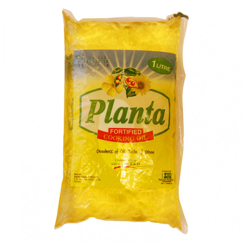 Planta Fortified Cooking Oil 1Ltr Pouch