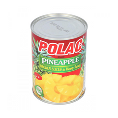 Polac Pineapple Slices Tin 565 Gm