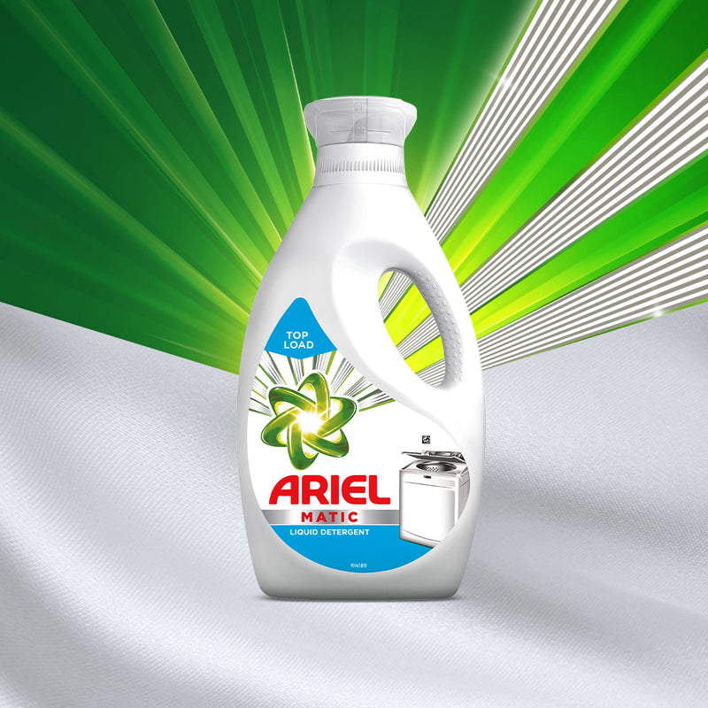 Ariel Top Load Matic Liquid Detergent Bottle 1000ML