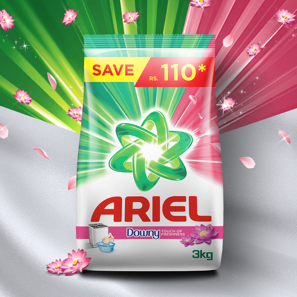 Ariel Touch of Downy Detergent Washing Powder 2.7kg