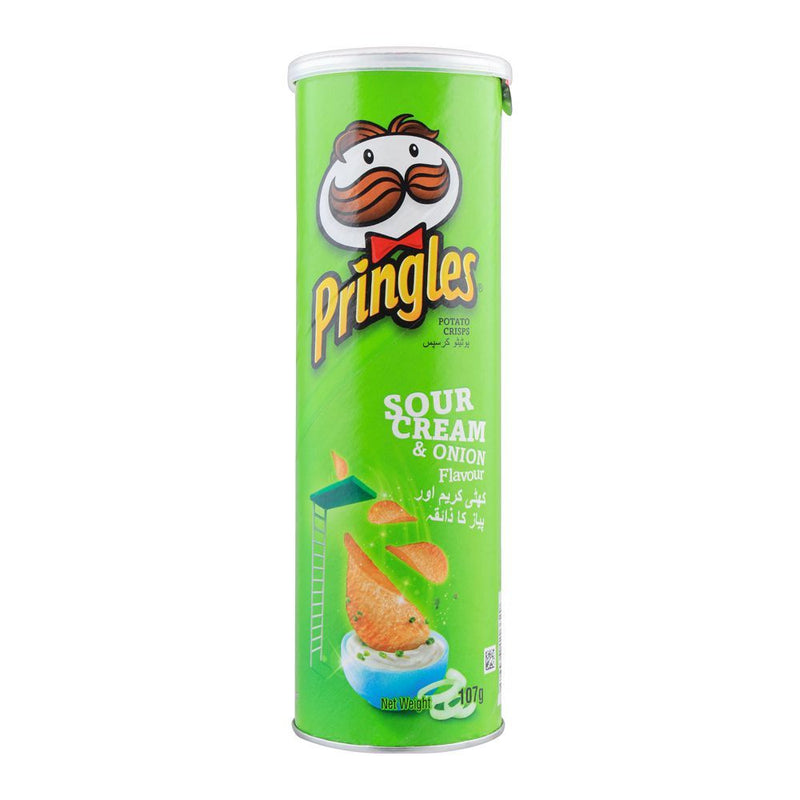 Pringles Sour Cream & Onion Chips 107gm