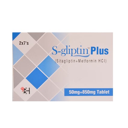 S-GLIPTIN PLUS 50MG+850MG TAB-Box