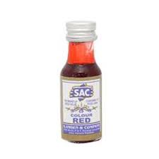 SAC Red Color Bottle