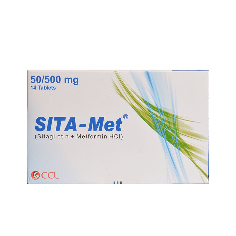 SITA-MET 50MG+500MG TAB-Box