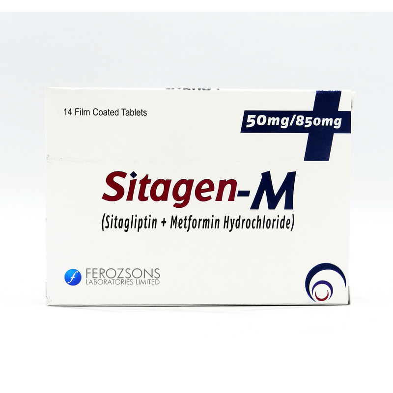 SITAGEN-M 50MG+850MG TAB-Box