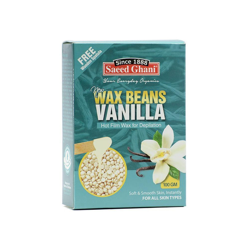 Saeed Ghani Wax Beans Vanilla 100gm