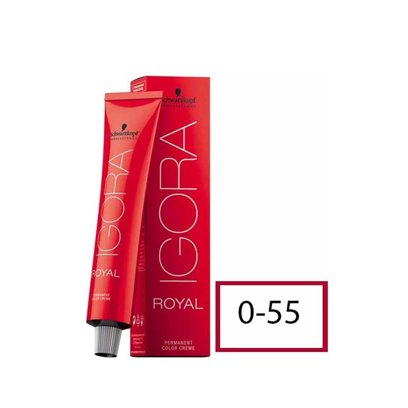 Schwarzkopf Igora Royal Color Cream 0-55 Gold Concrete 60 ML