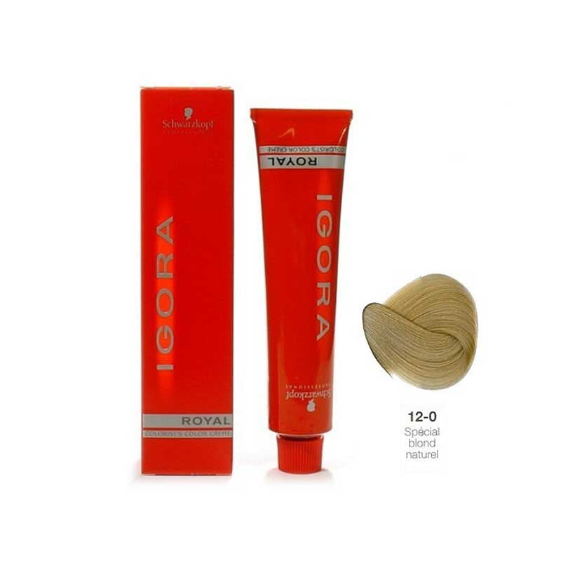 Schwarzkopf Igora Royal Color Cream 12-0 Special Blonde Natural 60 ML