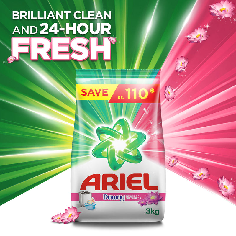 Ariel Touch of Downy Detergent Washing Powder 2.7kg