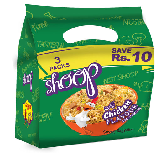 Shan Shoop Noodles Chicken 65gm Pack of 3