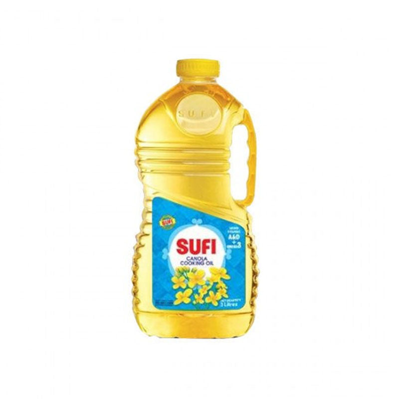 Sufi Canola Cooking Oil 4.5Ltr Bottle