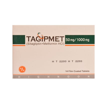 TAGIPMET 50MG+1000MG TAB-Box