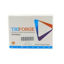 TRIFORGE TABLET 10+160+25MG