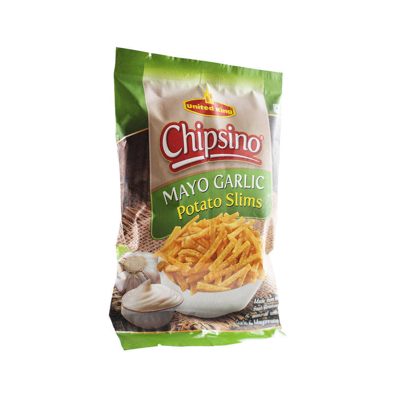 United King Chipsino Mayo Garlic Slims Potato