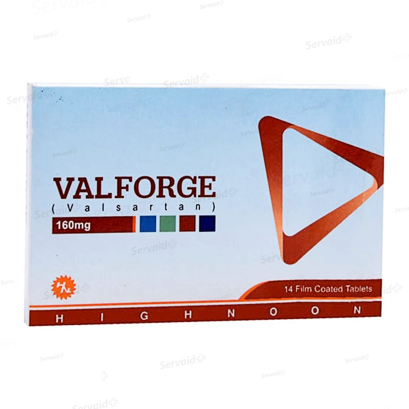 VALFORGE 160MG TAB 14 S