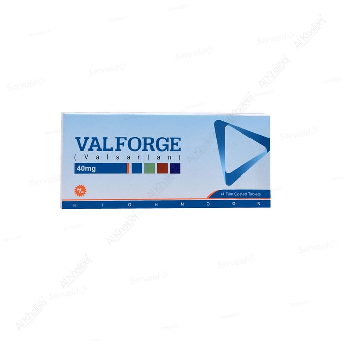 VALFORGE 40MG TAB 14 S