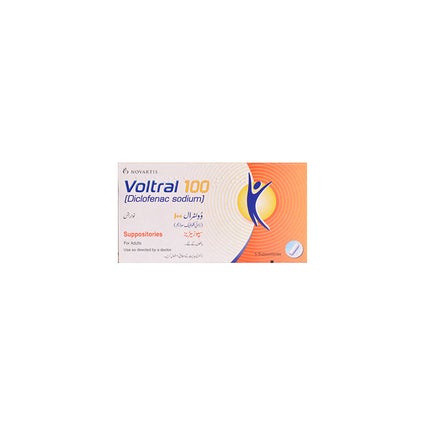 VOLTRAL 100MG SUPPOSITORIES-Box