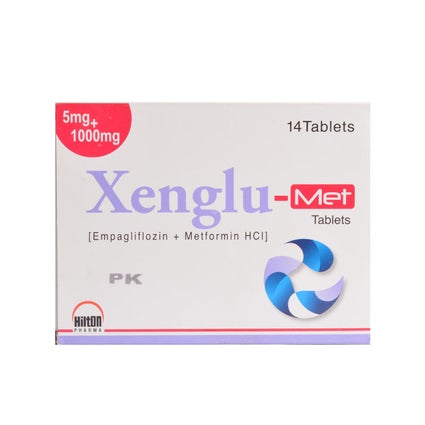 XENGLU MET 5MG+1000MG TAB-Box