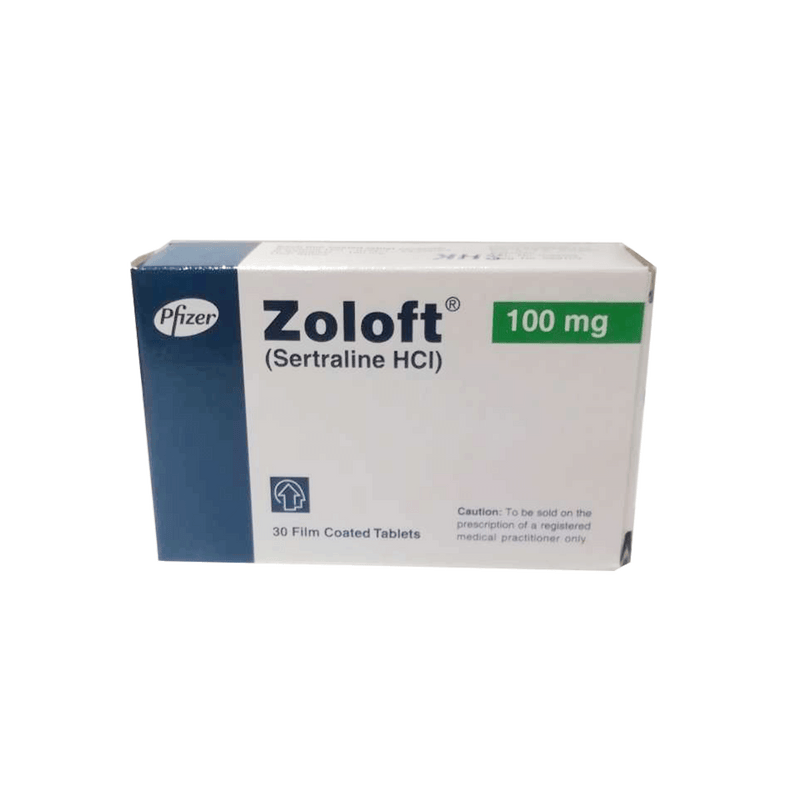 ZOLOFT 100MG-Box