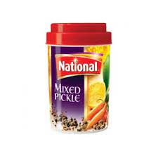 National Mixed pickle Jar 400gm