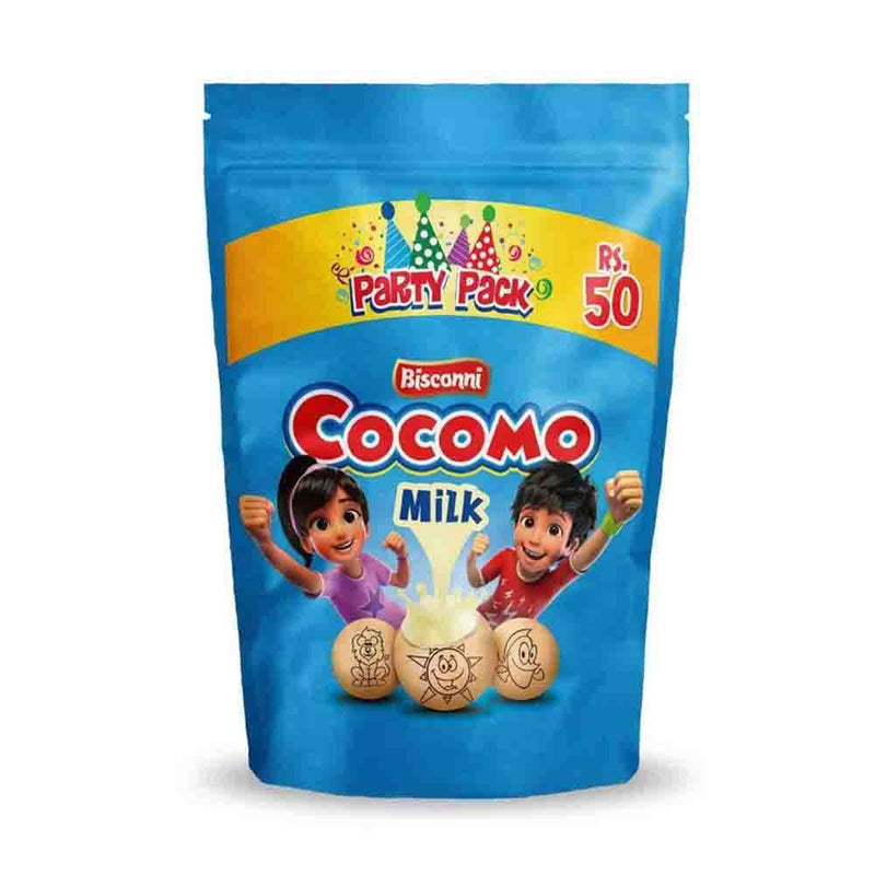 Bisconni Cocomo Milk Biscuits 130gm Party Pack