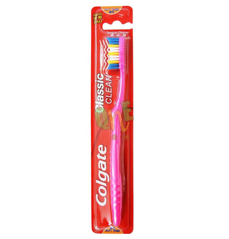 Colgate Classic Clean Tooth Brush  Medium 1 pcs