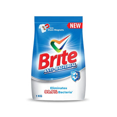 Brite Anti-Bacterial Washing Powder 1 Kg