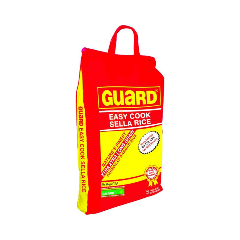 Guard Easy Cook Sella Rice Extra Extra Long Grain 1 Kg
