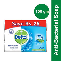 Dettol PK Cool Soap - Trio Pack 3 X 100 Gm