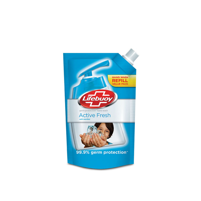 Lifebuoy Liquid Hand Wash Active Fresh Pouch 1000 ml