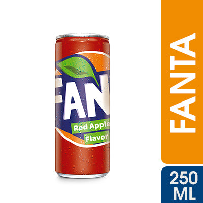 Fanta Red Apple Slim Can 250 ml